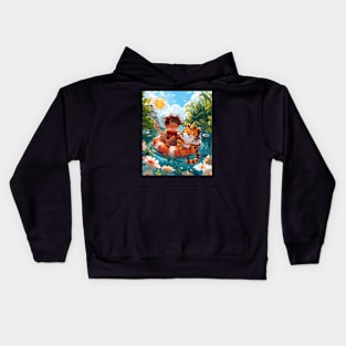 Calvin and Hobbes Innocent Interpretations Kids Hoodie